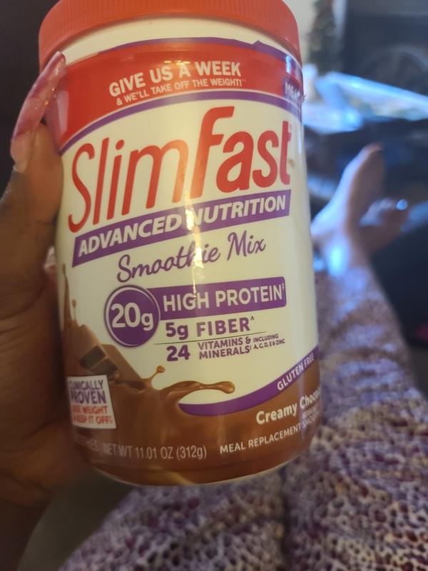 SlimFast Advanced Nutrition Protein Smoothie Mix Vanilla Cream Gluten Free