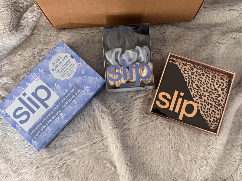 Customer photo for "Perfect Silk Scrunchies for Everyday Use"