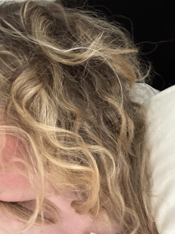 Customer photo for "Curly hair"
