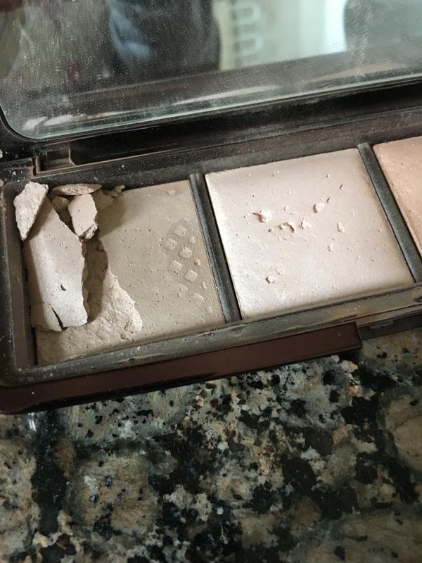 Also holes appeared in the other before it was dropped