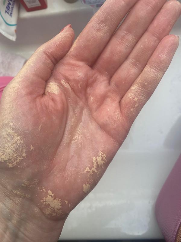 After three hand washes