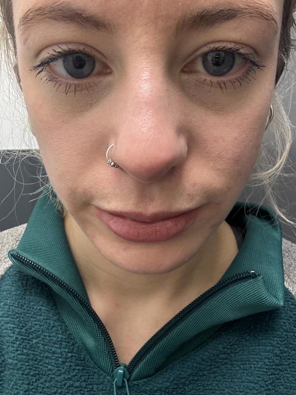 Straightened my lashes immediately but withstood the gym