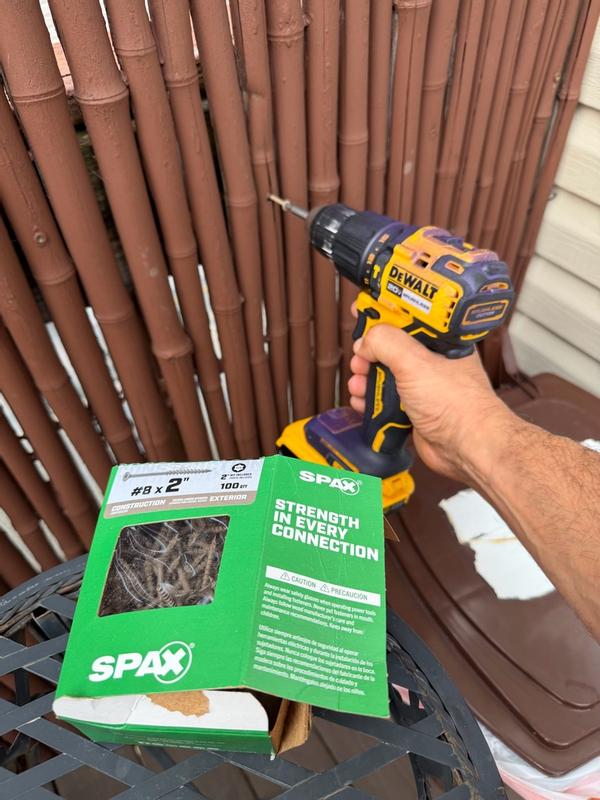 SPAX PowerDrive #10 x 2-1/2-in Wood to wood Electro-galvanized Exterior ...