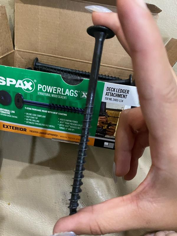 SPAX Powerlags XF PowerlagsXF-PH-BX Powerlags XF # 5/16-in x 6-3/4-in ...