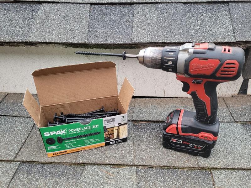 SPAX Powerlags XF 5/16-in x 12-in Wood to wood Electro-galvanized ...