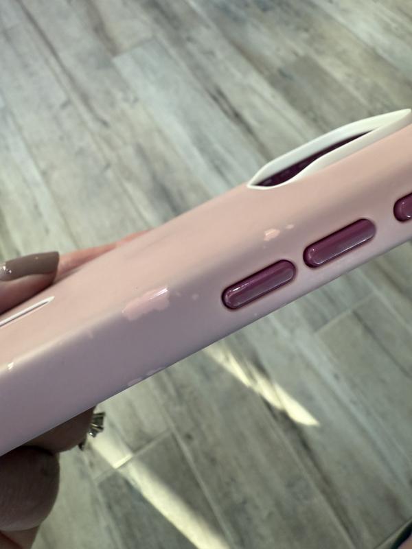 Soft feel cover wearing off of sides and corner