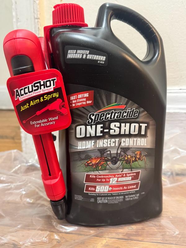 Spectracide 1-Gallon One-Shot AccuShot Home Pest Control Ready to Use ...