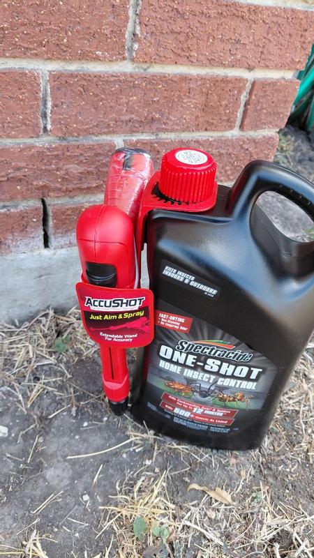 Spectracide 1-Gallon One-Shot AccuShot Home Pest Control Ready to Use ...