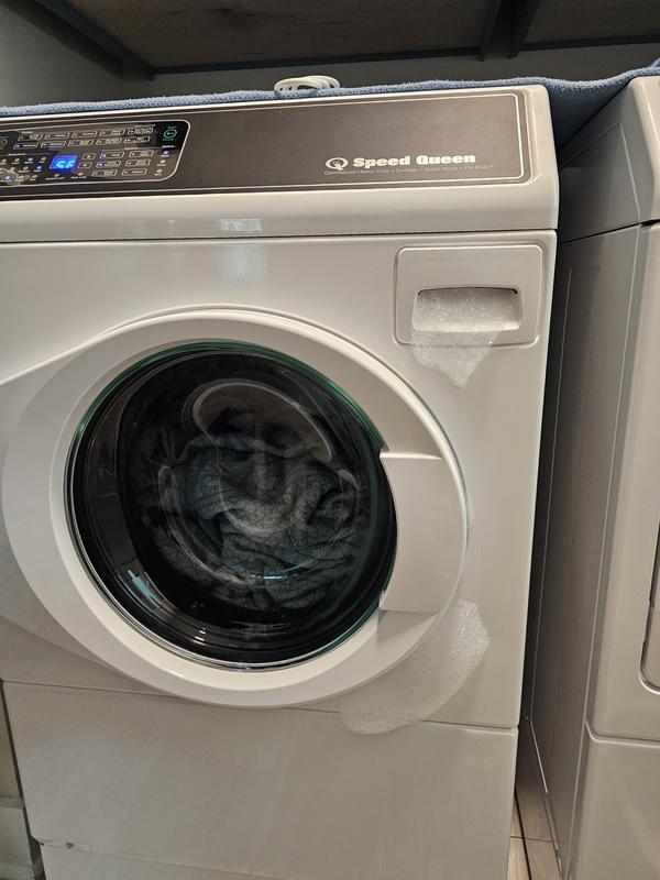 Speed Queen 172309 White Front Load Set | Shop Appliances