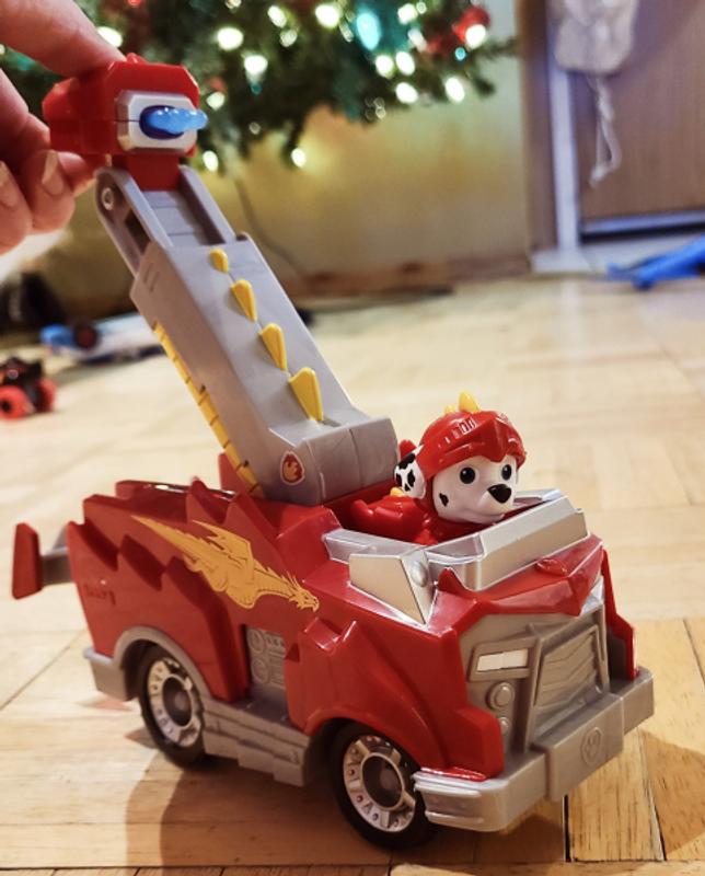 Spin Master PAW Patrol Paw Patrol, Camion dei Rifiuti di Rocky Tematizzato Paw  Patrol: Il Super Film, con Luci e Suoni, Giochi P