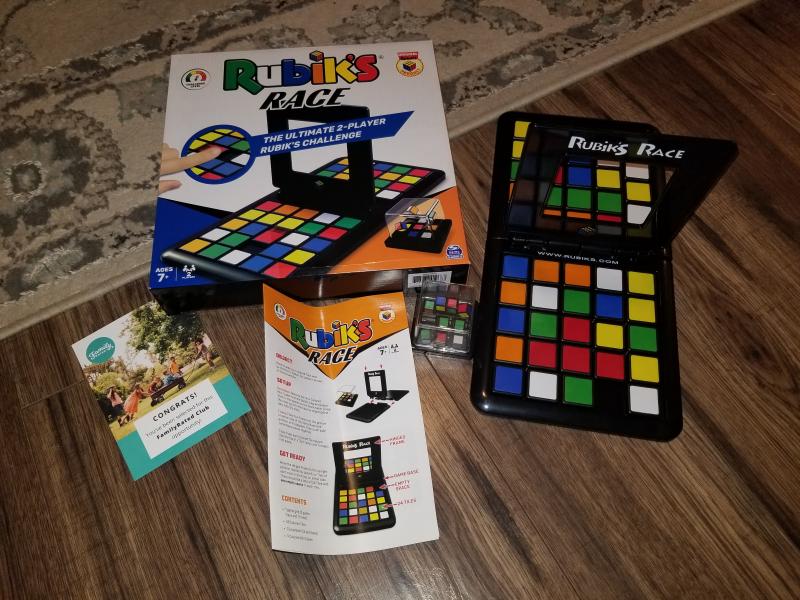 Rubik's Race is a Two-Player Competitive Board Game