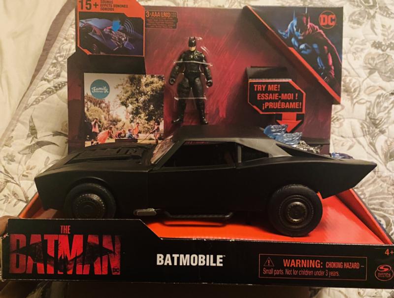 BATMAN Batmobile per Personaggi Spin Master