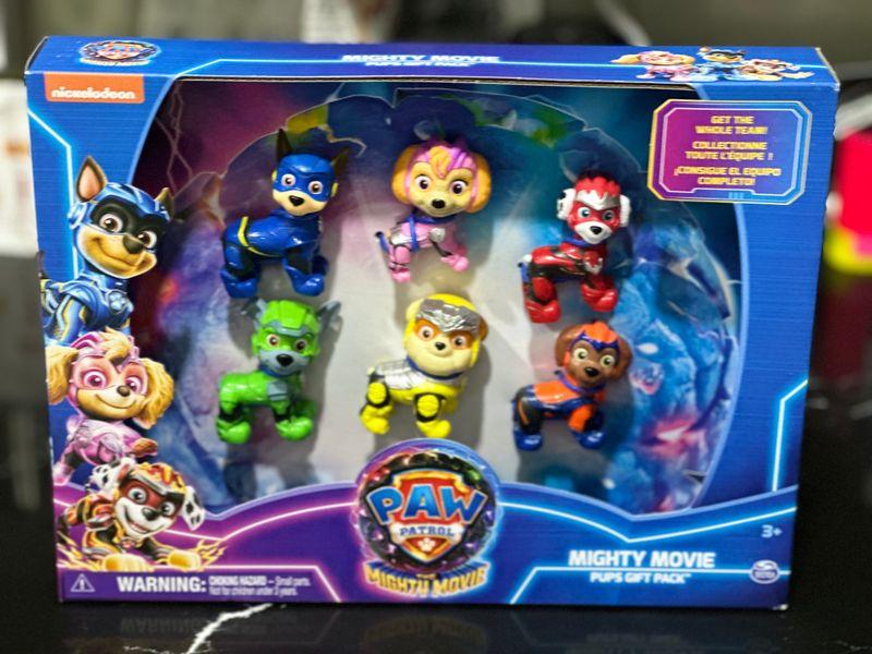  Paw Patrol, Movie Pups Gift Pack with 6 Collectible