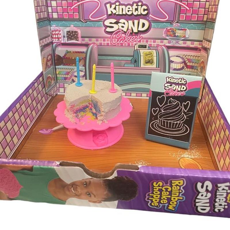 Kinetic Sand, Rainbow Cake Shoppe Playset