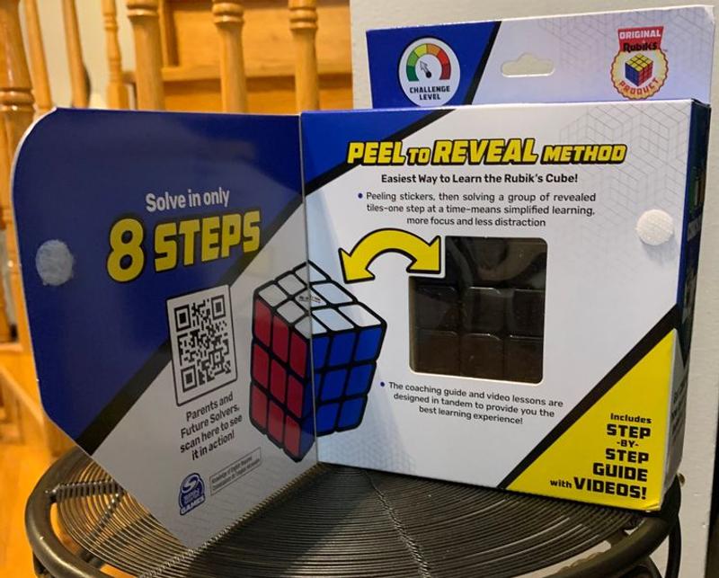 Rubik's Coach Cube, Learn to Solve 3x3 Cube with Stickers, Guide