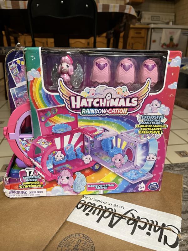 Hatchimals CollEGGtibles, Transforming Rainbow-cation Camper Toy