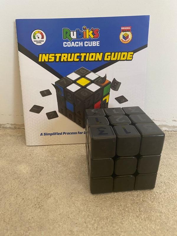 Rubik's Coach Cube, Learn to Solve 3x3 Cube with Stickers, Guide, and  Videos, Stress Relief Fidget Toy, Adult Toy Fidget Cube