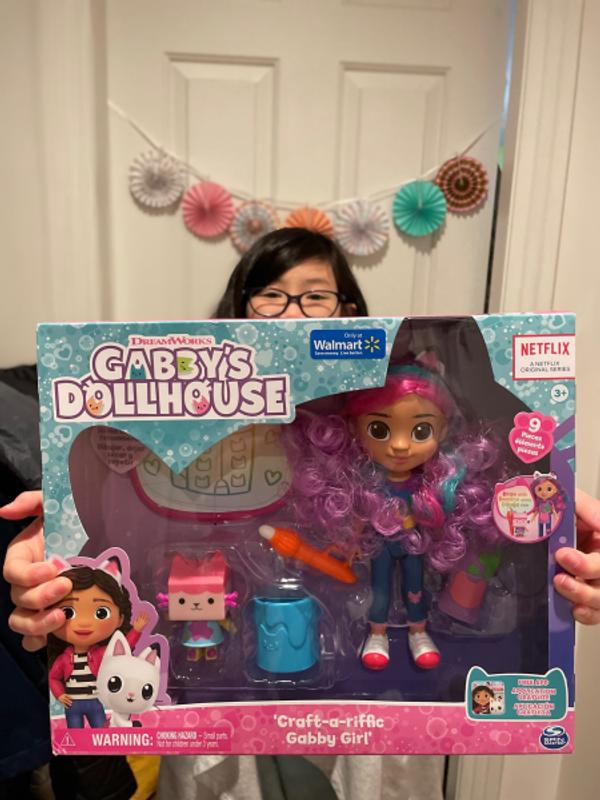 Gabby’s Dollhouse, Rainbow Gabby Deluxe Craft Dolls and Accessories