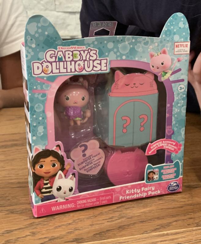 Gabbys Dollhouse, Friendship Pack with Kitty Fairy, Surprise Figure and  Accessory, Kids Toys for Ages 3 and up by SPIN MASTER