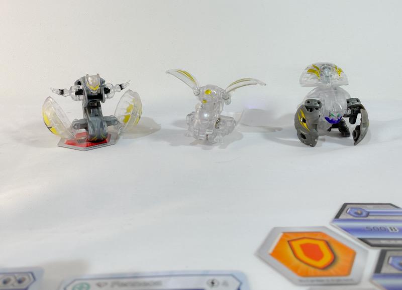 Bakugan Legends Starter 3-Pack, Tretorous Ultra, Spartillion and Fenneca,  Action Figures