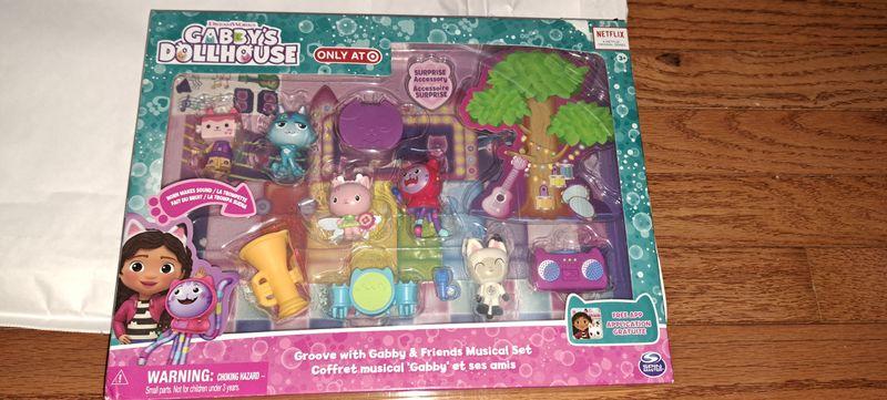 Gabby's Dollhouse, Groove with Gabby & Friends Musical Set, with 5