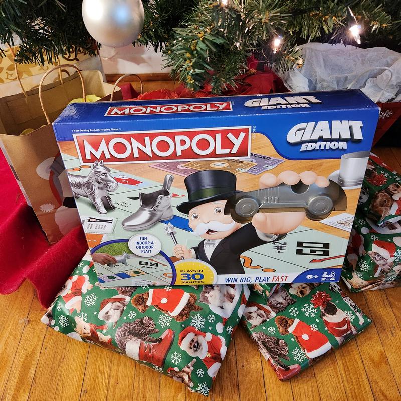 Monopoly Board Game Giant Edition Game for Kids Ages 6+