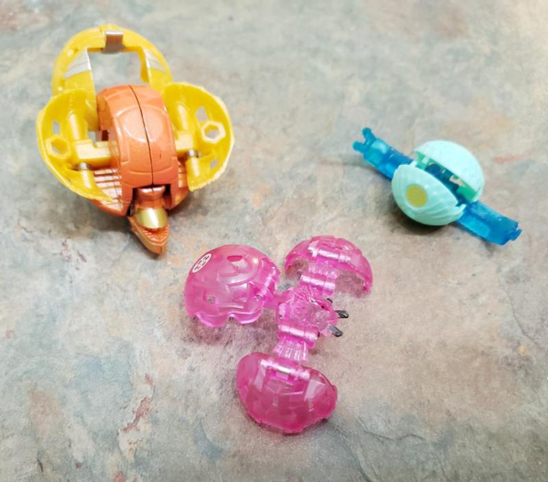 Bakugan Evolutions, Dragonoid with Nano Scorcher and Siphon