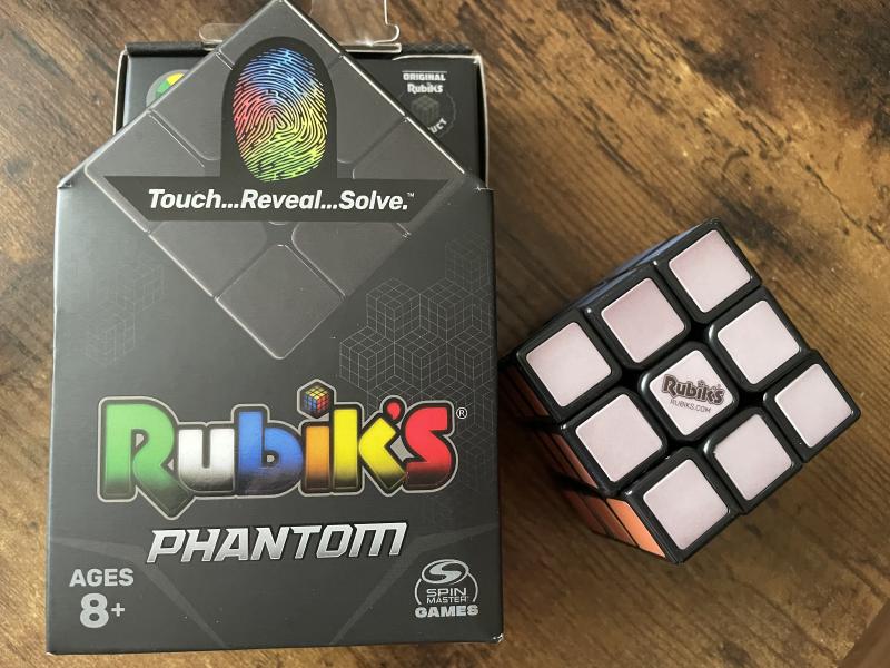 Rubik's Phantom 3x3 Cube Black