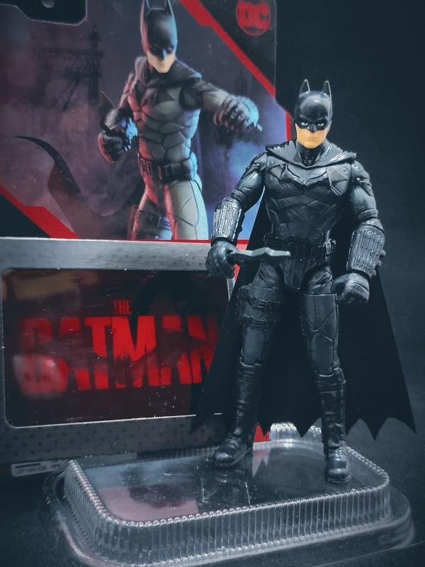 Figurine Batman Deluxe 30 cm - SPIN MASTER - DC Comics - Gris - Enfant gris  - Spin Master