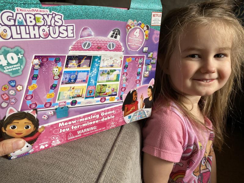 Gabby's Dollhouse, Charming Collection Game Board Game for Kids