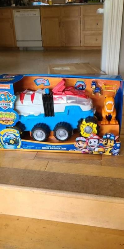 paw patrol dino patroller motorized vehicle