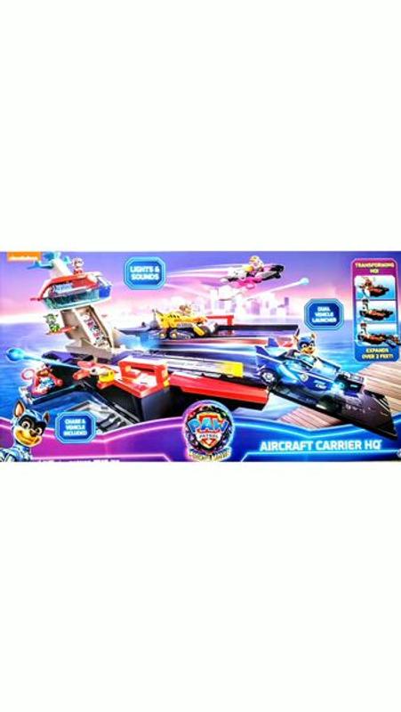 Paw Patrol- The Mighty Movie, Aircraft Carrier Hq, with Chase Action Figure  and Mighty Pups Cruiser, Kids Toys for Boys Girls 3 Plus - Multicolor -  Yahoo Shopping