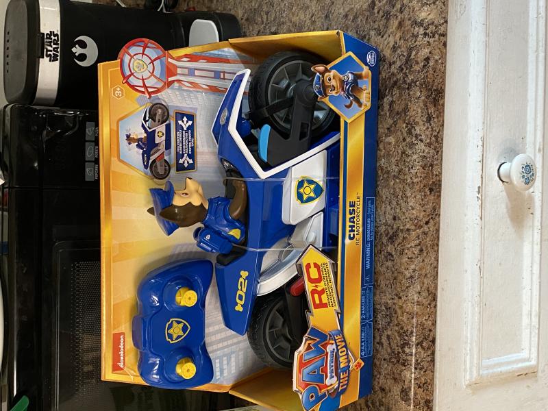 Paw patrol hot sale chase motorcycle