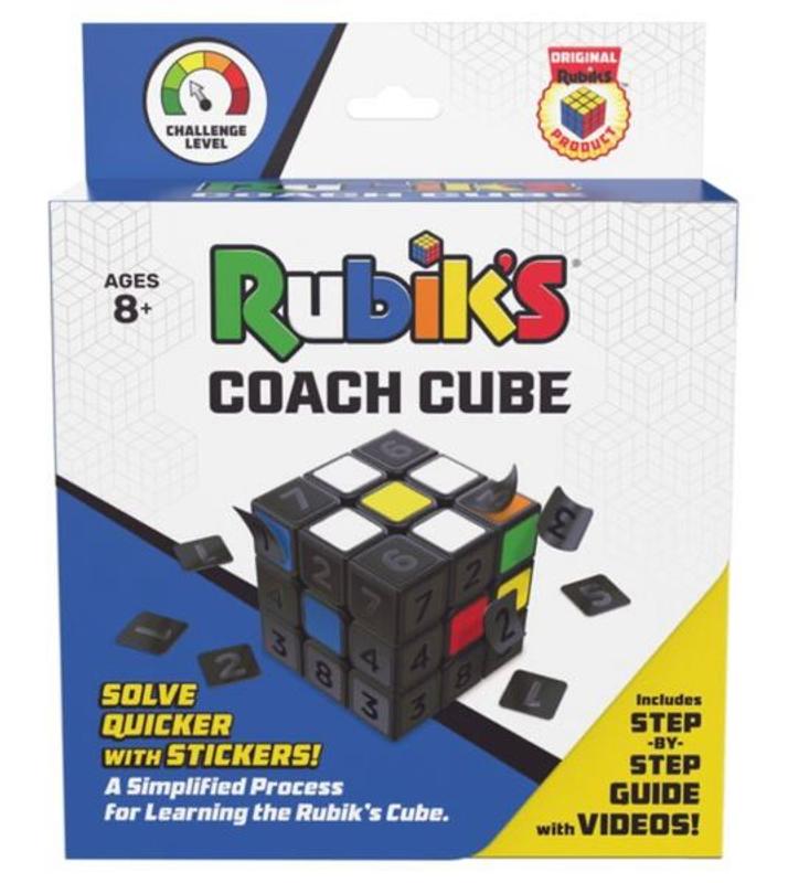 Rubik's Cube, The Original 3x3 Cube 3D Puzzle Fidget Cube Stress Relief  Fidget Toy Brain Teasers Travel Games for Adults and Kids Ages 8+