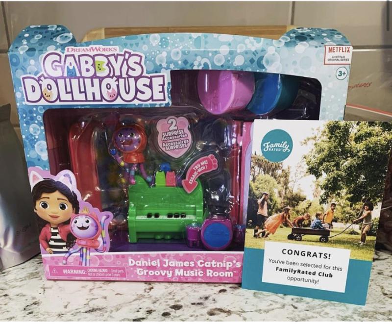 Gabby's Dollhouse 7Piece DJ Catnip Groovy Music Room Play Set Customer