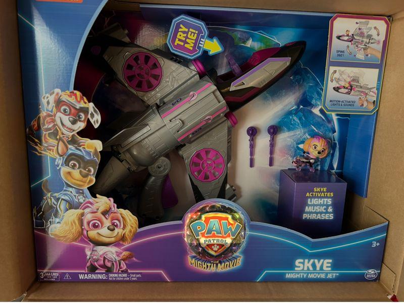 SPINMASTER Jet Deluxe de Stella La Pat' Patrouille - The Mighty Movie