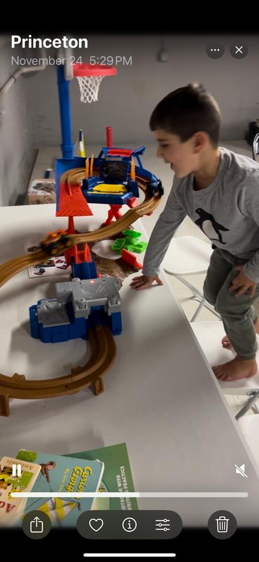 4 year old having a blast