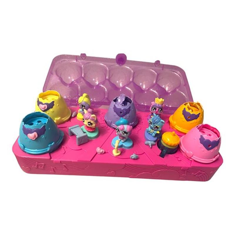 6067404  Hatchimals Alive, Egg Carton Toy with 5 Mini Figures in  Self-Hatching Eggs