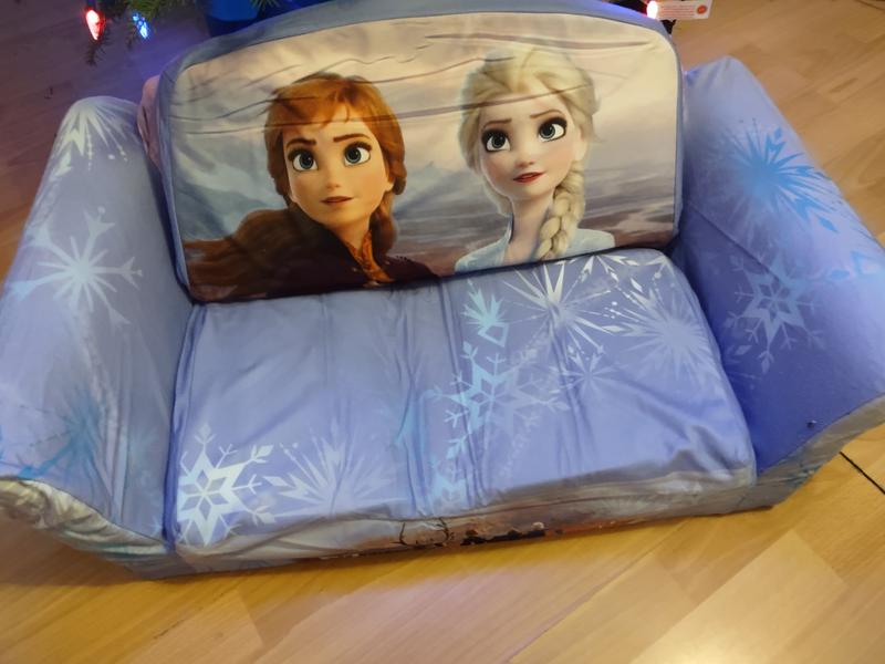 Marshmallow Furniture Children s 2 in 1 Flip Open Foam Compressed Sofa Frozen 1 Spin Master