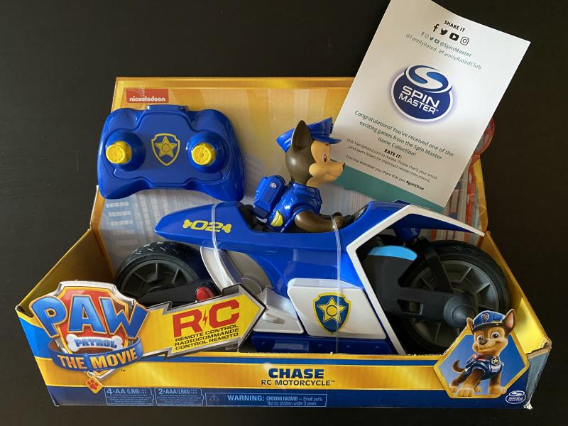 PAW Patrol Chase R/C Movie Motocicleta - JUGUETES PANRE