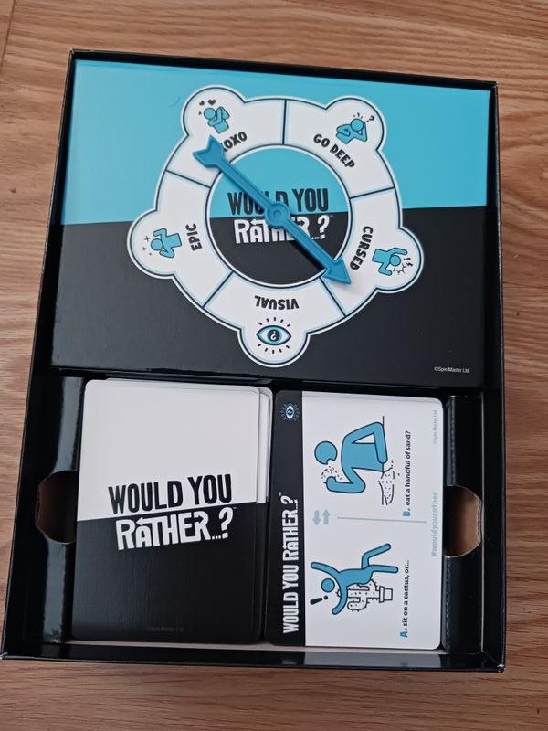 Would You Rather? The Game | 3-6 Player Card Game| Funny Gifts