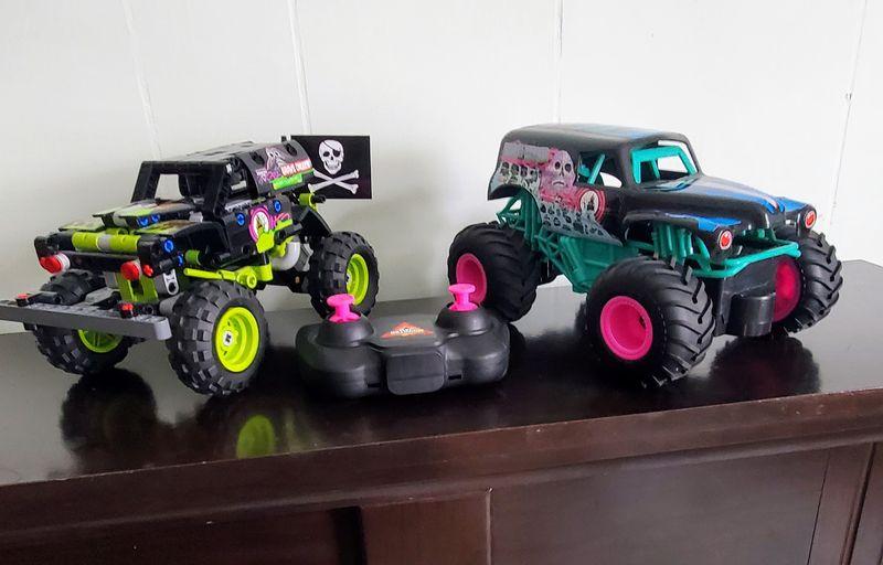 Grave digger nitro clearance rc truck