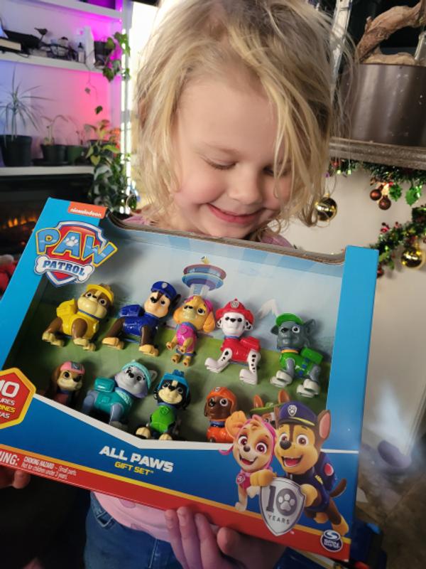 PAW Patrol, 10th Anniversary, All Paws On Deck Toy Figures Gift