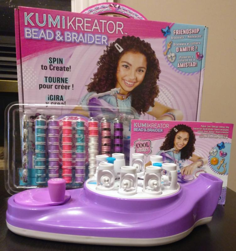 Cool Maker, KumiKreator Bead and Braider Friendship Necklace and Bracelet  Making Kit