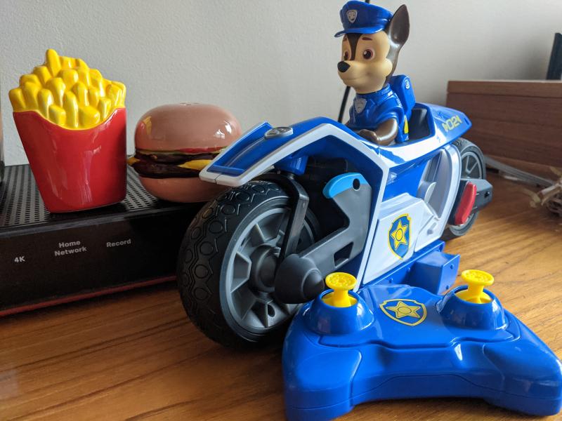 PAW Patrol Chase R/C Movie Motocicleta - JUGUETES PANRE