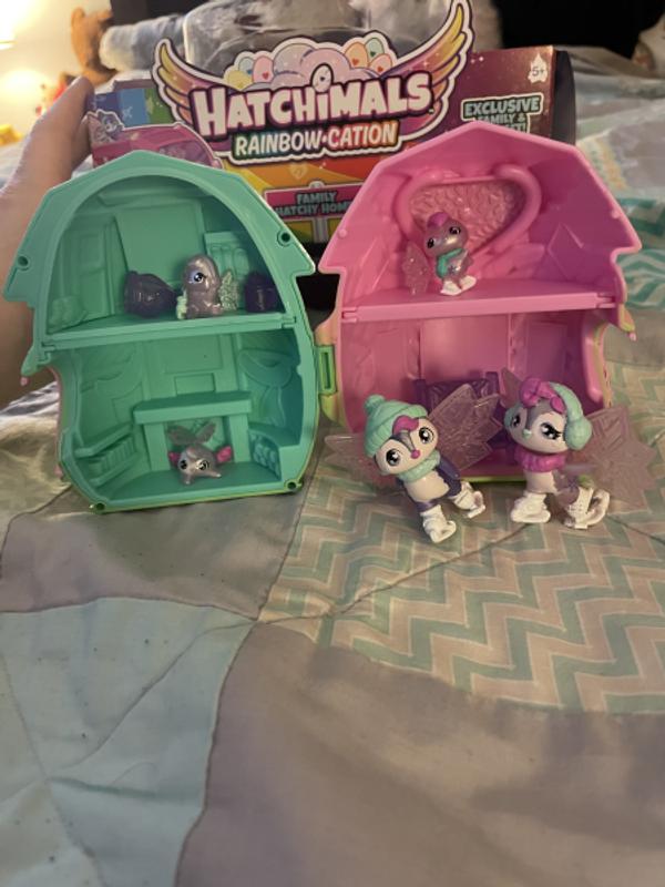 Hatchimals CollEGGtibles Transforming Rainbow-cation Camper Toy