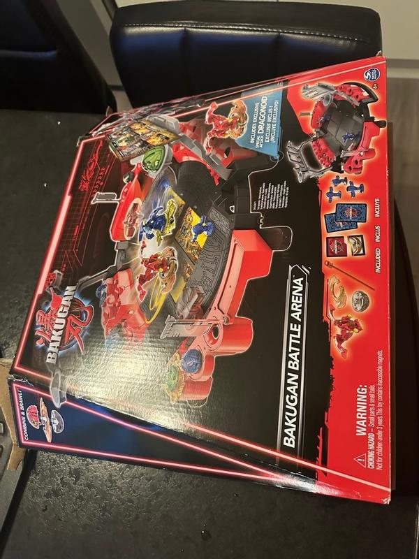 Bakugan Battle Arena with Exclusive Special Attack Dragonoid, Customizable,  Spinning Action Figure and Playset