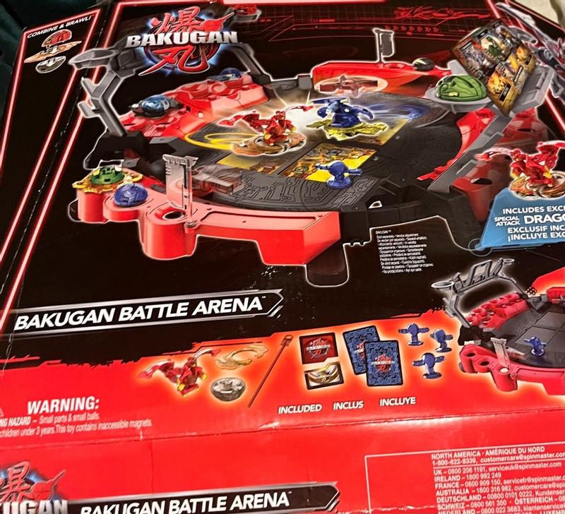 Bakugan Battle Arena with Exclusive Special Attack Dragonoid