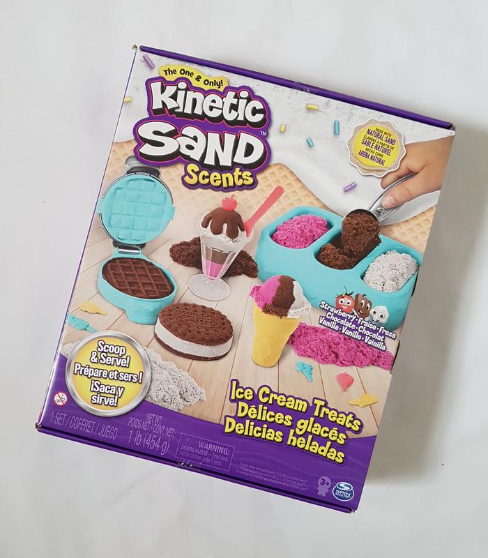 Kinetic Sand 1lb Scents Ice Cream Treats Play Set