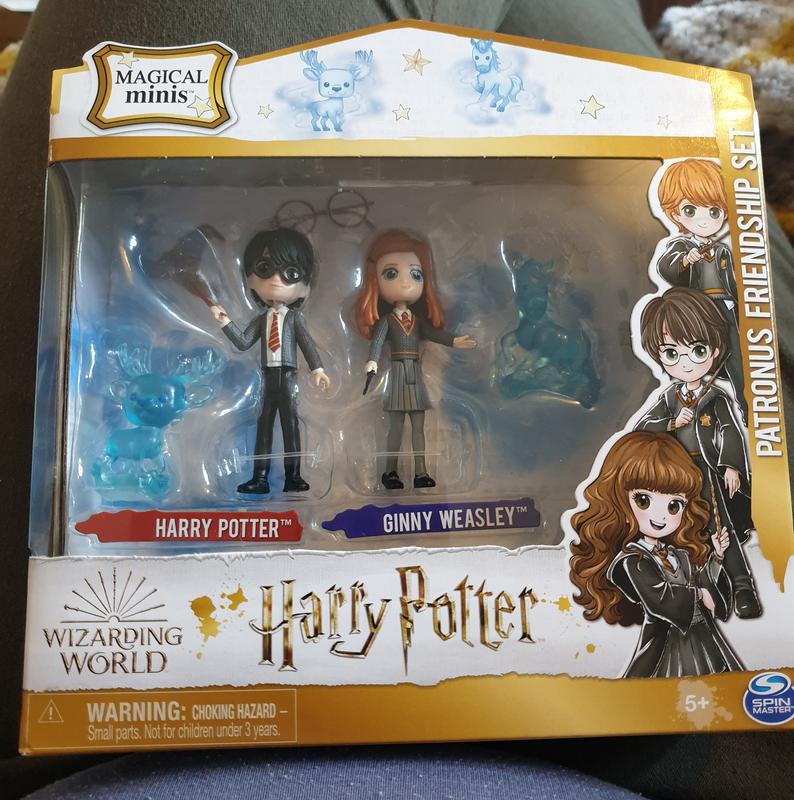 MULTIPACK PATRONUS HARRY POTTER & GINNY MAGICAL MINIS WIZARDING WORLD -  Coffret 2 Figurines Articulées 8 cm